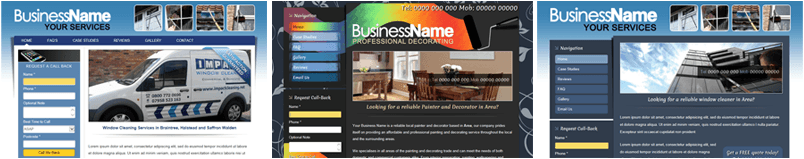 painter and decorator website template